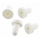 Bus 8.1967 until 7.1972 Nose emblem clips (4 pieces)